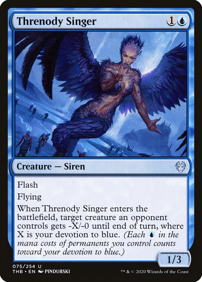 Threnody Singer front