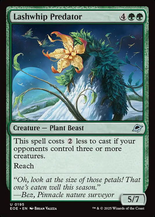 Lashwhip Predator front