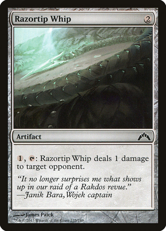 Razortip Whip front