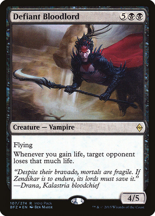 Defiant Bloodlord front
