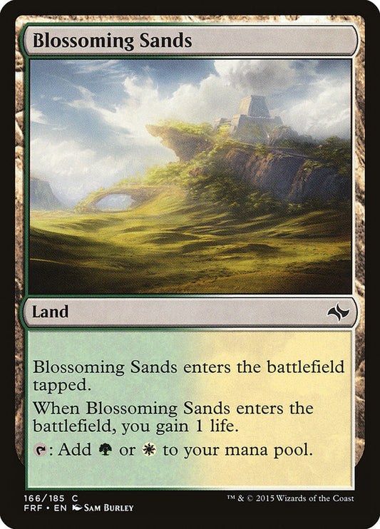 Blossoming Sands front