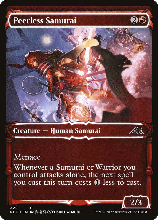 Peerless Samurai front