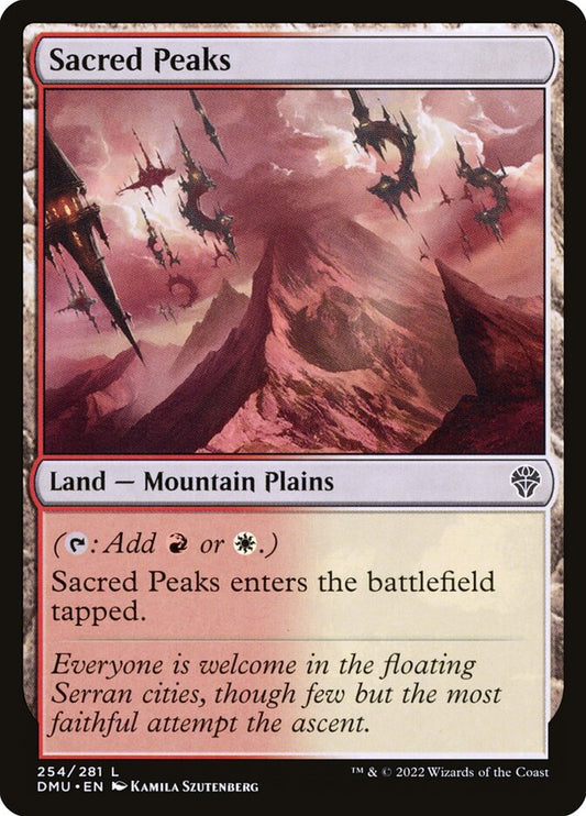 Sacred Peaks front