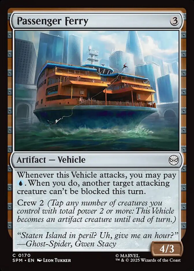 Passenger Ferry front