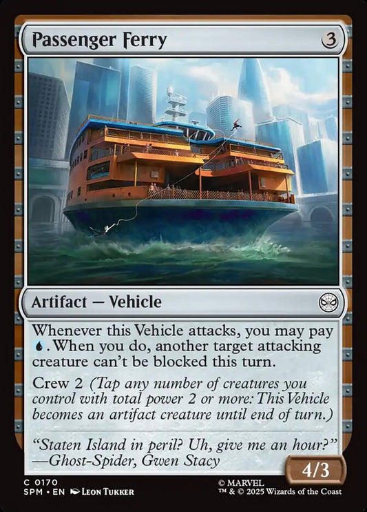 Passenger Ferry front