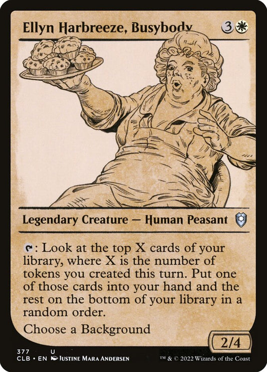 Ellyn Harbreeze, Busybody front