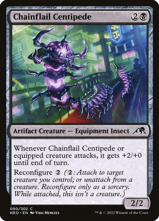 Chainflail Centipede front