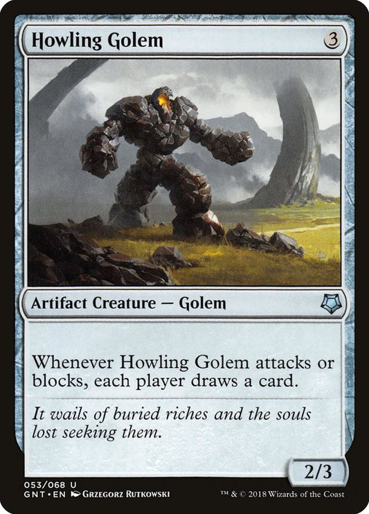 Howling Golem front