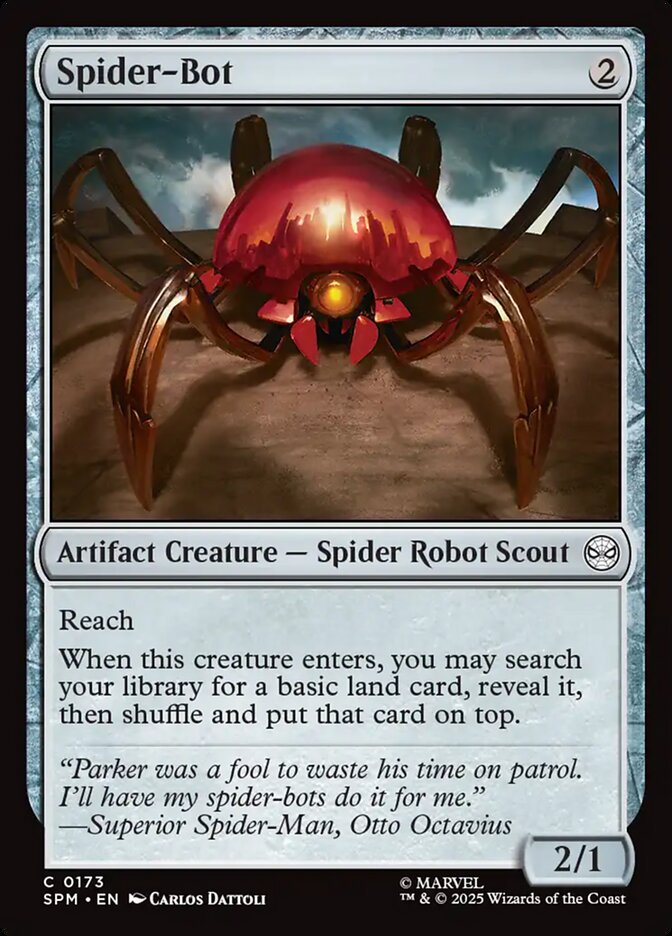 Spider-Bot front