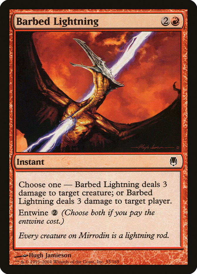 Barbed Lightning front