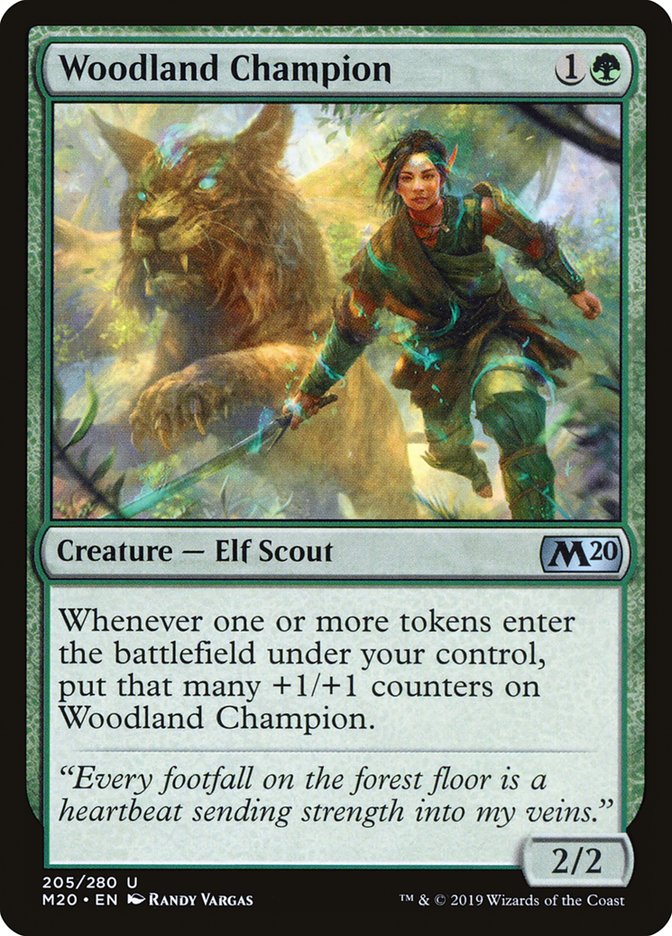 Woodland Champion front