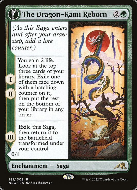 The Dragon-Kami Reborn // Dragon-Kami's Egg front