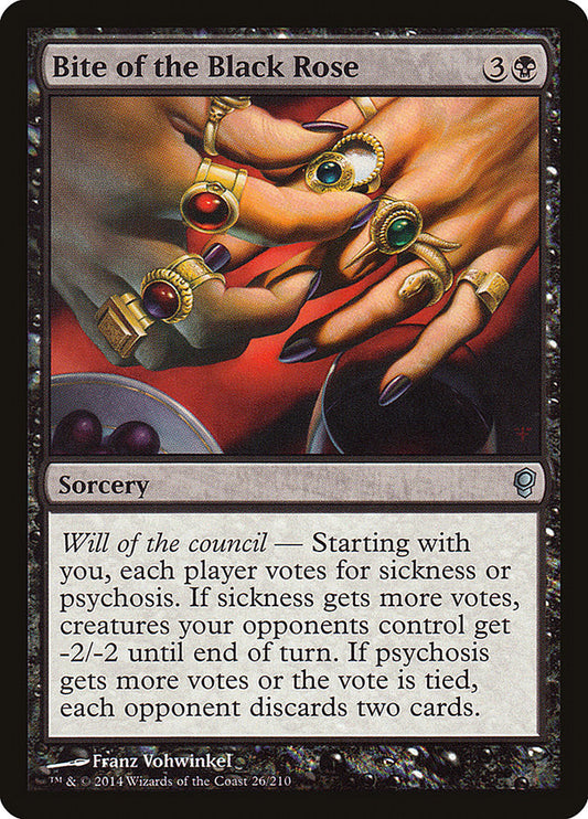 Bite of the Black Rose front