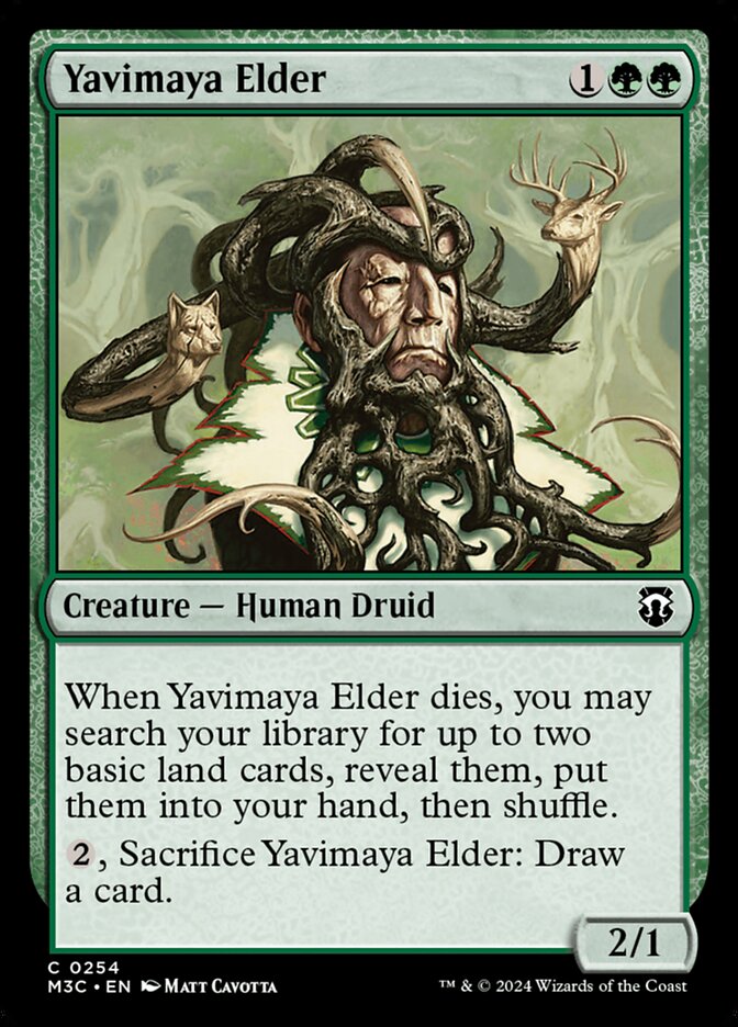 Yavimaya Elder front