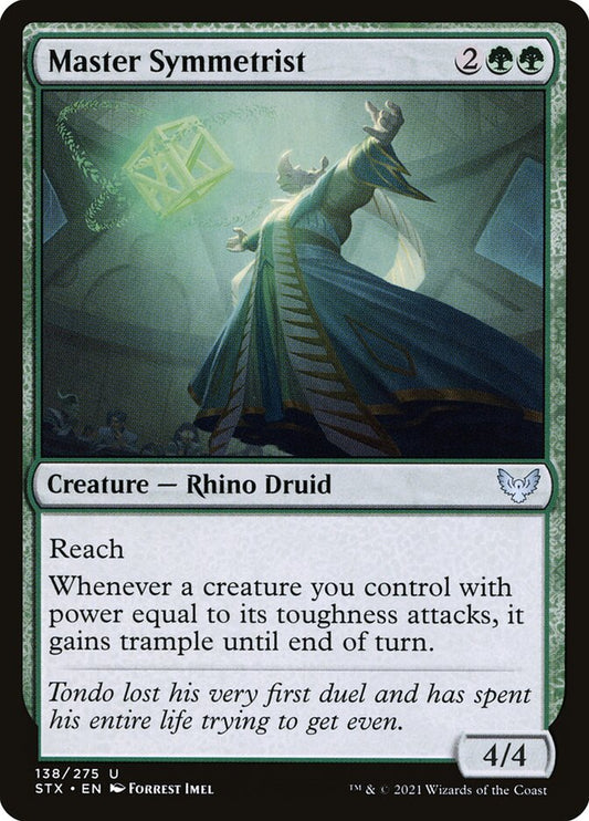 Master Symmetrist front