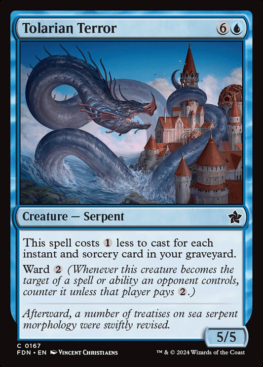 Tolarian Terror front
