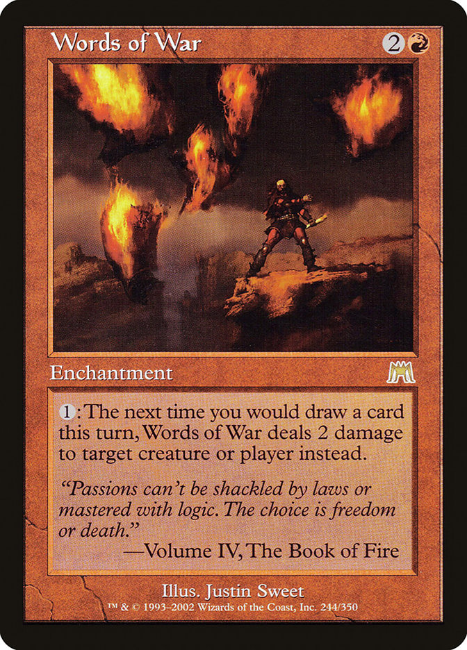 Words of War front