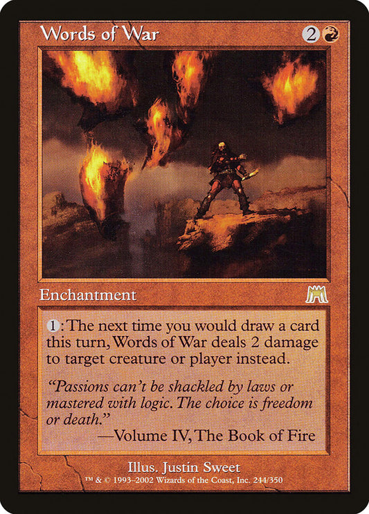 Words of War front