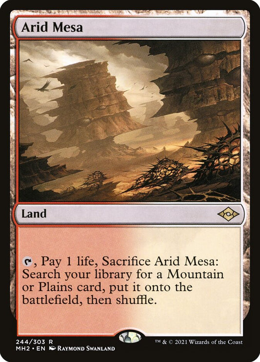 Arid Mesa front
