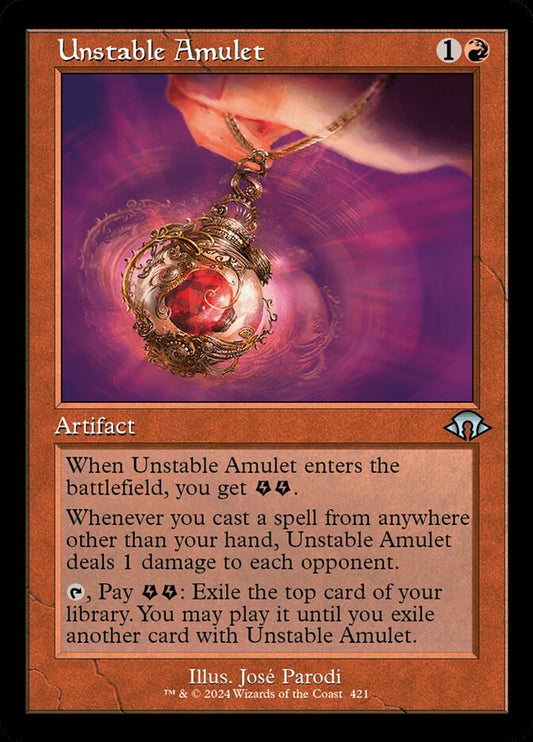 Unstable Amulet front