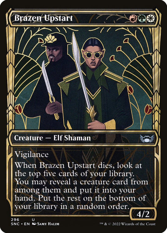 Brazen Upstart front