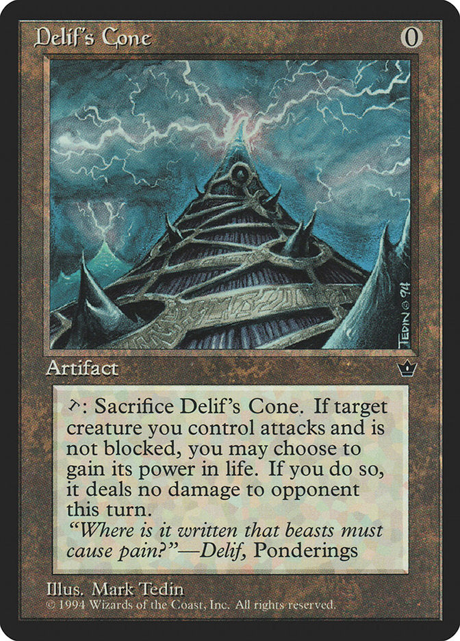 Delif's Cone front