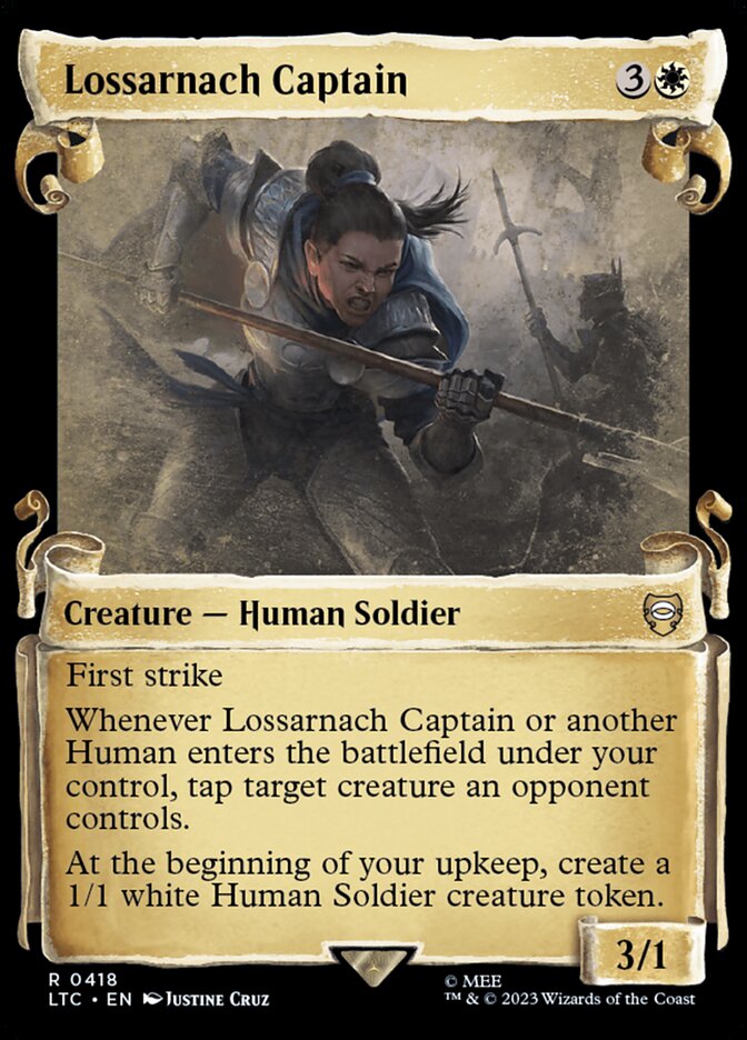 Lossarnach Captain front