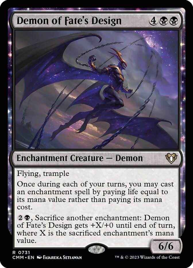Demon of Fate's Design front