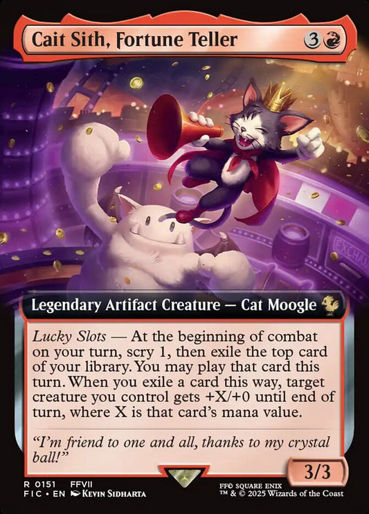Cait Sith, Fortune Teller front