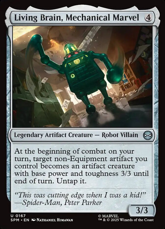 Living Brain, Mechanical Marvel front