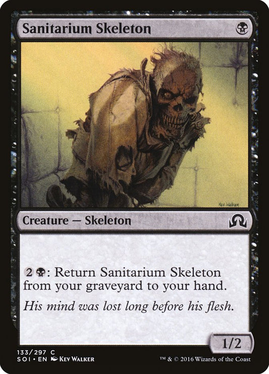 Sanitarium Skeleton front