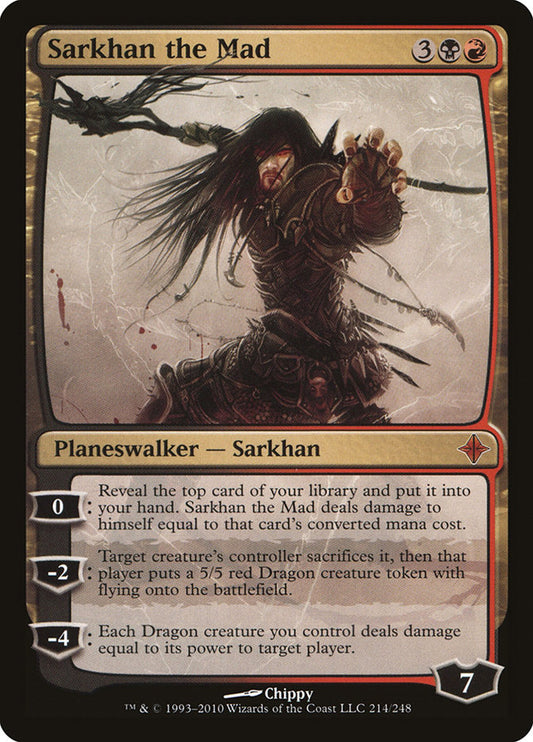 Sarkhan the Mad front