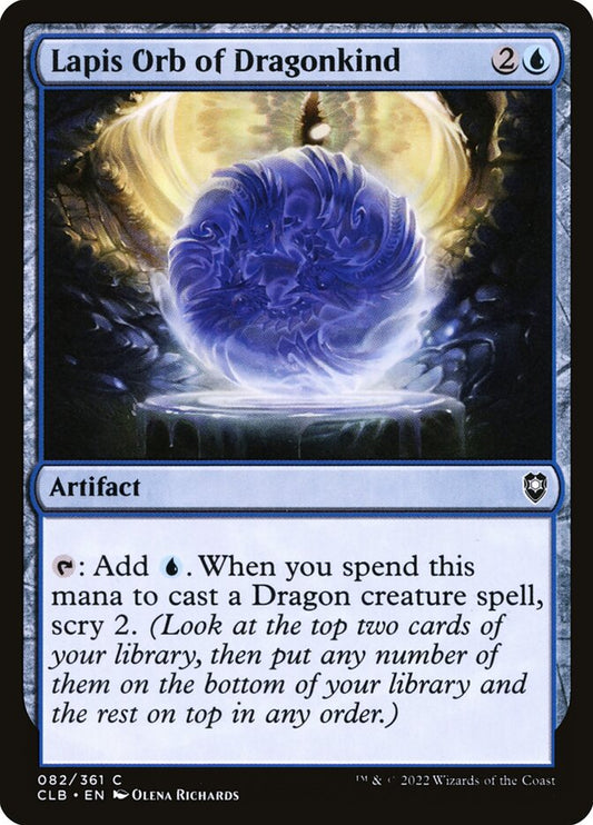 Lapis Orb of Dragonkind front