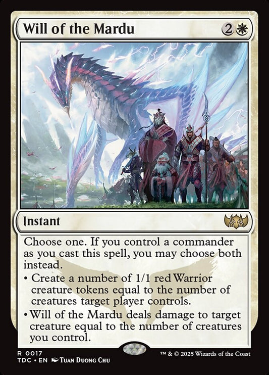 Will of the Mardu front