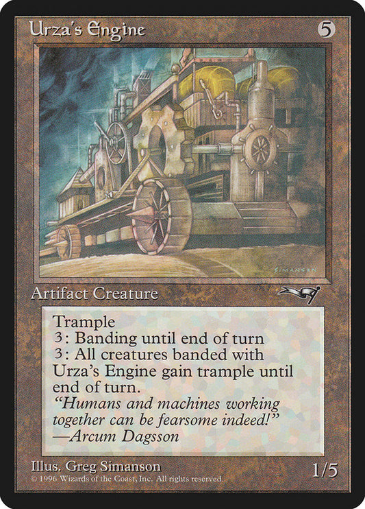 Urza's Engine front