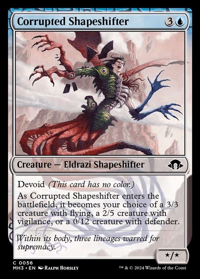 Corrupted Shapeshifter front