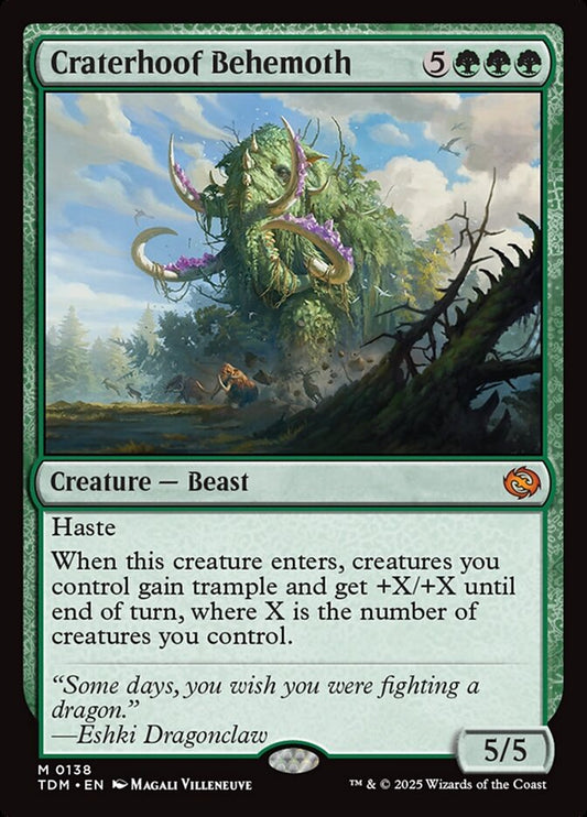 Craterhoof Behemoth front