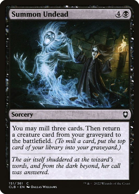 Summon Undead front