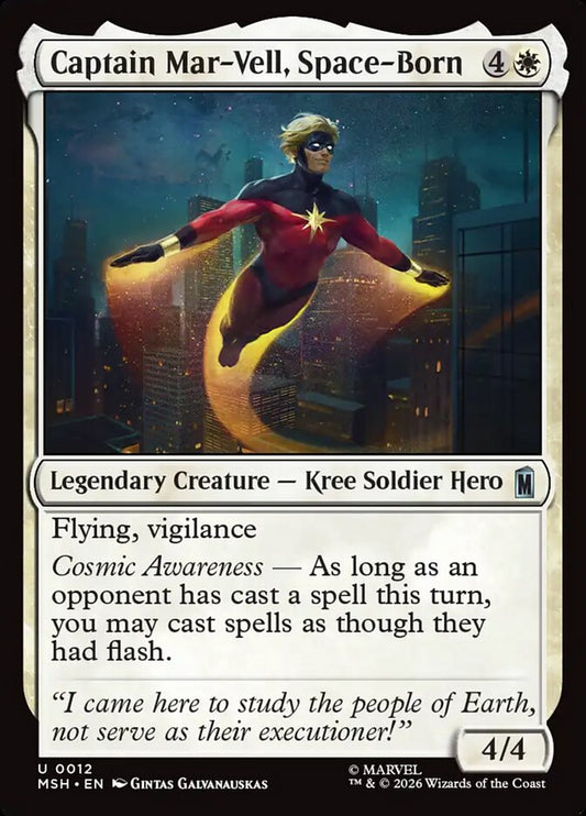 Captain Mar-Vell, Space-Born front
