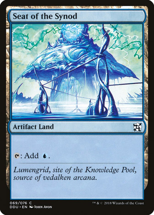 Seat of the Synod front