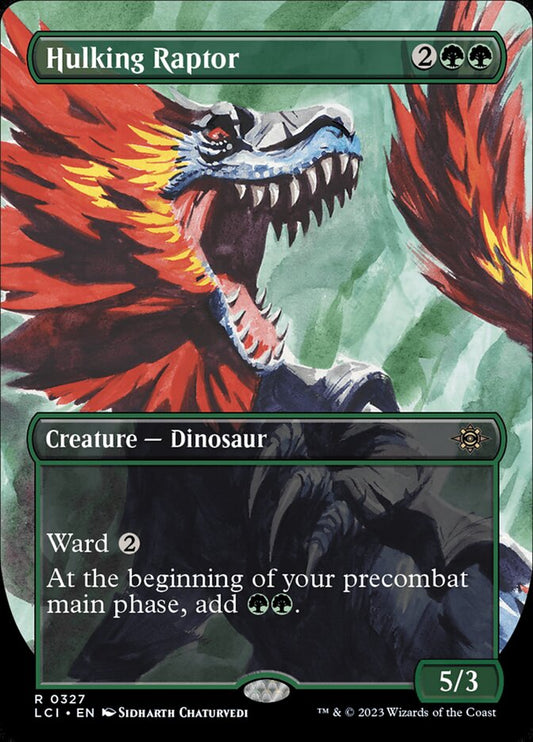 Hulking Raptor front