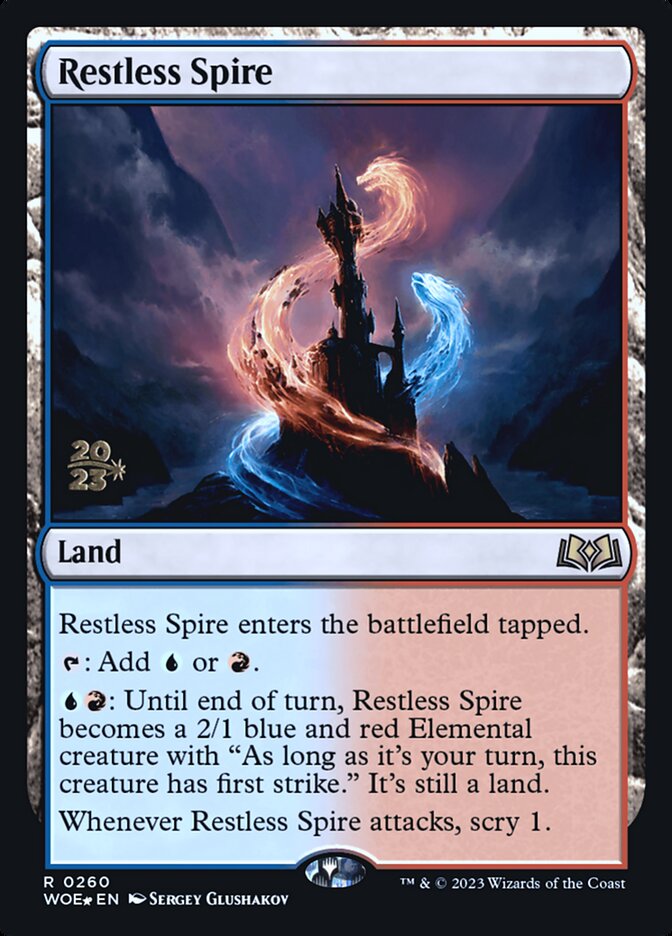 Restless Spire front
