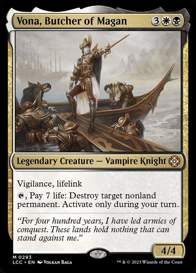 Vona, Butcher of Magan front