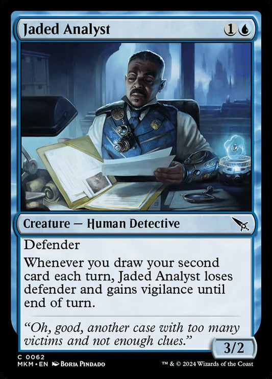 Jaded Analyst front