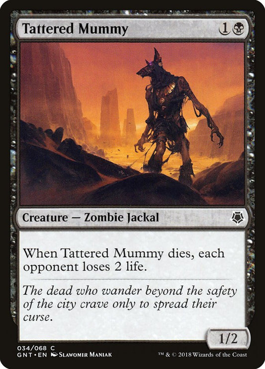 Tattered Mummy front
