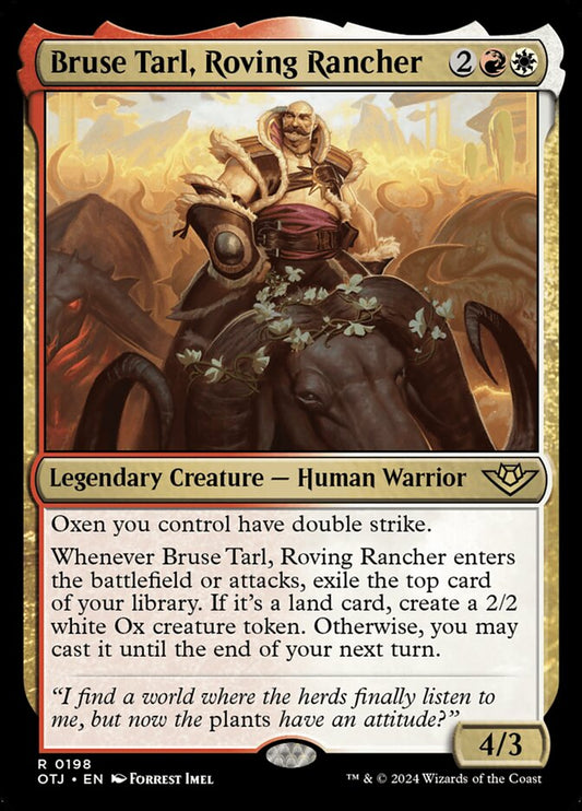 Bruse Tarl, Roving Rancher front