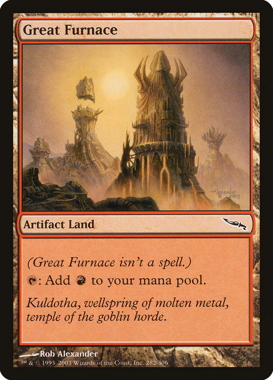 Great Furnace front