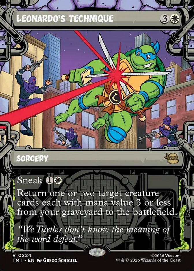 Leonardo's Technique front