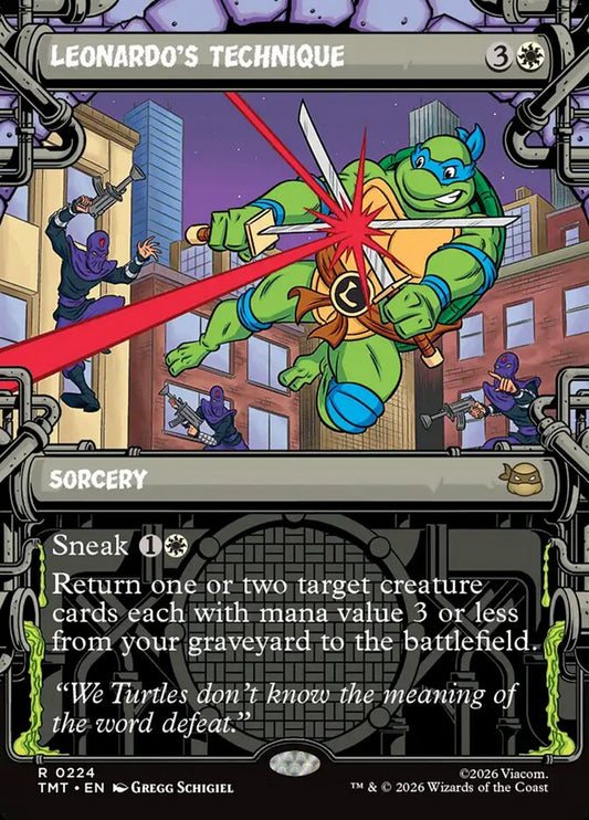 Leonardo's Technique front