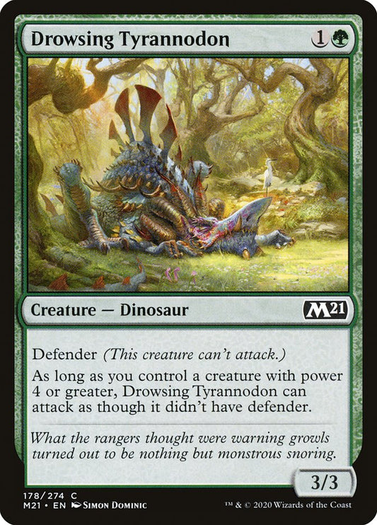 Drowsing Tyrannodon front